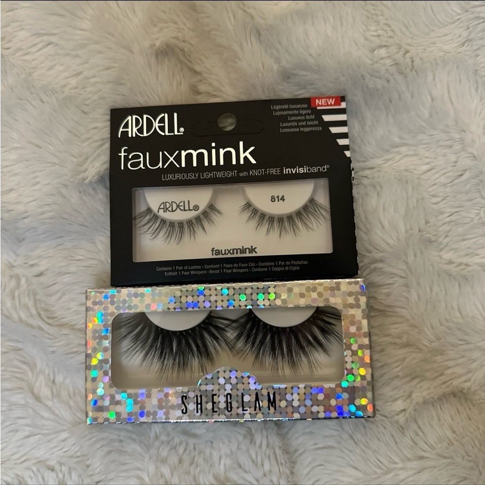 Two Pairs of False Eyelashes
